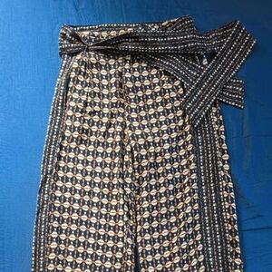 Ett:twa by Anthropologie Patterned Pants Size 0